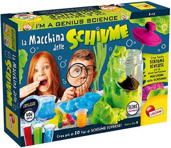 Giocattolo ìm a Genius La Macchina Delle Schiume Lisciani