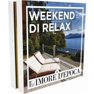 Idee regalo Dimore d'Epoca - WeekEnd di Relax - Cofanetto Dimore d'Epoca