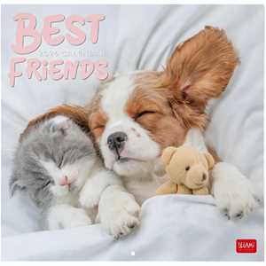 Cartoleria Calendario 2026 da Parete - Best Friends - 30 x 29 cm Legami