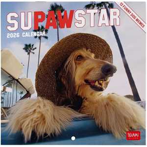 Cartoleria Calendario 2026 da Parete - Supawstar - 18 x 18 cm Legami