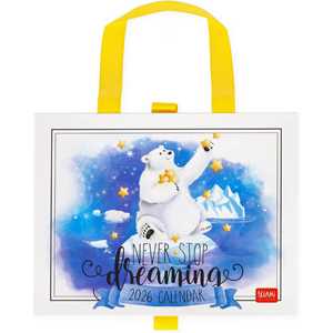 Cartoleria Calendario da parete Portafoto 2026 Legami - Aforismi Legami