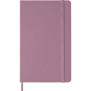 Cartoleria Taccuino Moleskine grande a righe  Copertina rigida  Rosa Majestic Moleskine