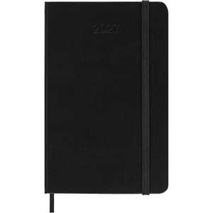 Cartoleria Agenda Moleskine 2027 12 mesi settimanale verticale pocket nera rigida Moleskine